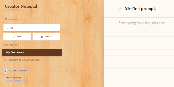 Global Search Functionality
